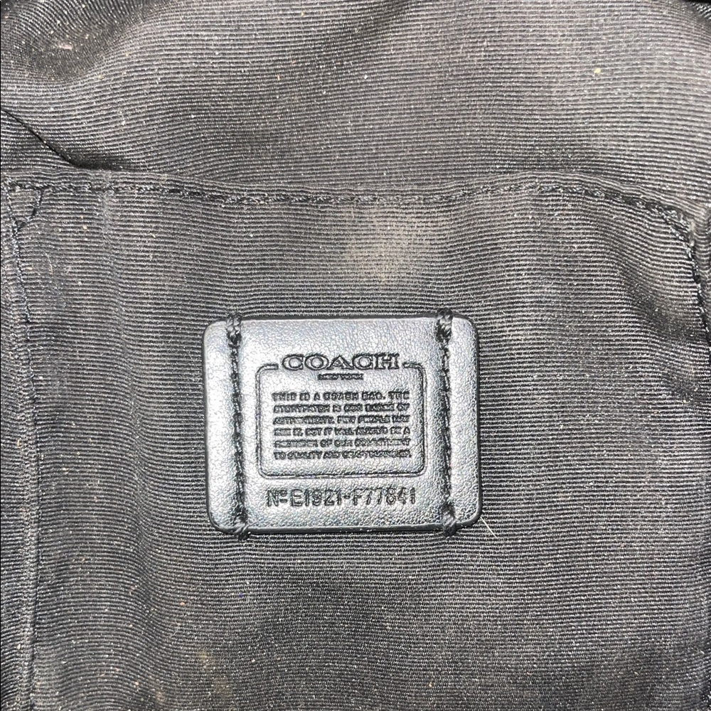 Coach Dark Brown and Tan Signature Backpack Limited Edition - Picture 9 of 12
